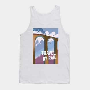 Travel By Rail Tank Top